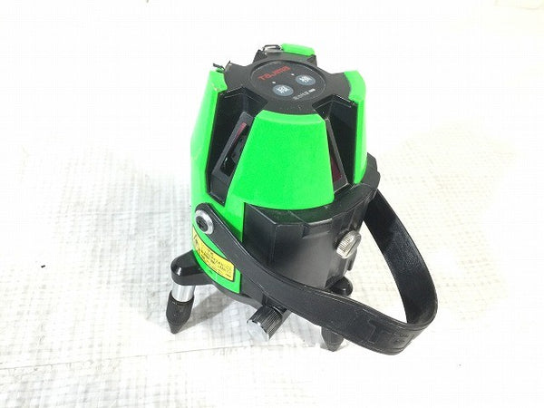 ☆中古品☆TAJIMA タジマ グリーンレーザー墨出し器 ZEROG-KJY 受光器(RCV-G) ケース付 レーザー墨出し機118064 - 6