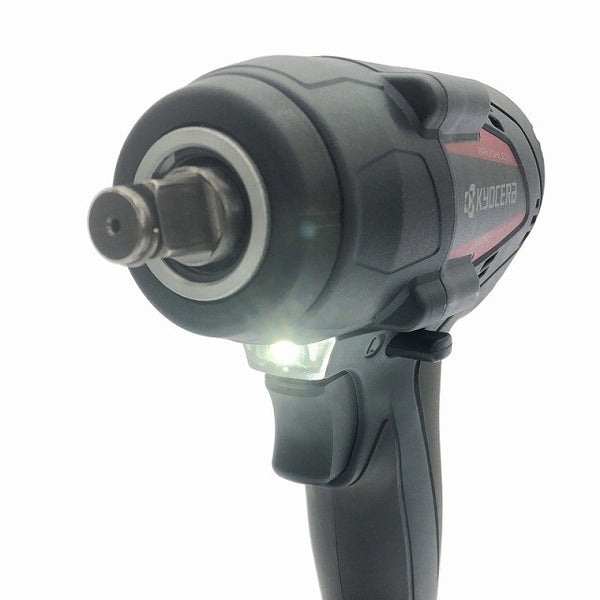 ☆美品☆kyocera 京セラ インパクトレンチ DIW183L5 バッテリ(18V5Ah)2個 充電器 ケース付き 充電式 コードレス119001 - 7