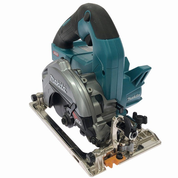 ☆中古品☆makita マキタ 40Vmax 125mm 充電式マルノコ HS005GRDX 青 バッテリ2個(2.5Ah) 充電器 ケース付 コードレス丸のこ131755 - 5