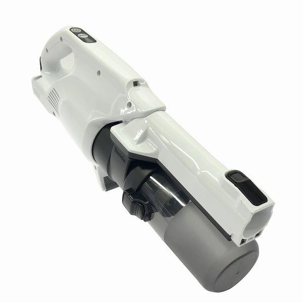 ☆中古美品☆makita マキタ 40Vmax 充電式クリーナー CL004G 白 本体＋パイプ＋ノズル付 サイクロン一体式 コードレス 掃除機130906 - 3