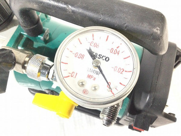 ☆中古品☆ASADA アサダ 18V 充電式真空ポンプ 1.5CFM-B 本体のみ コードレス マキタバッテリー対応121145 - 9