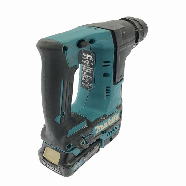 ☆中古品☆makita マキタ 10.8V 充電式ハンマドリル HR166D バッテリ2個(10.8V 4.0Ah1.5Ah) 充電器 コードレス ハンマードリル117985 - 5