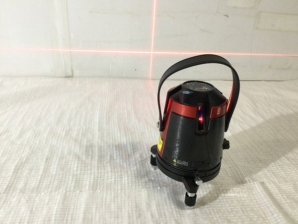☆未使用品☆SHINWA シンワ RASER ROBO LEXIA 51 No.70935 本体+パーツ+ケース レッド/赤 レーザーロボ レクシア 墨出器 墨出し107897 - 8
