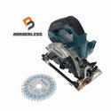 ☆未使用品☆makita マキタ 18V 125mm 充電式マルノコ HS475DZ 青 本体＋鮫肌チップソー付 コードレス 丸のこ 丸ノコ 丸鋸118592 - 1