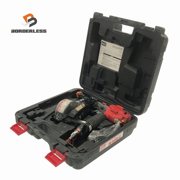 ☆比較的綺麗☆MAX マックス 41mm 高圧 ターボドライバー HV-R41G5-G クールグレー ねじ打機 ねじ打ち機 ビス打機 ビス打ち機119094 - 1