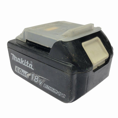 ☆中古品☆makita マキタ 18V 6.0Ah 純正 リチウムイオンバッテリー BL1860B 残量表示付 リチウムイオン電池 蓄電池 充電池116776 - 0