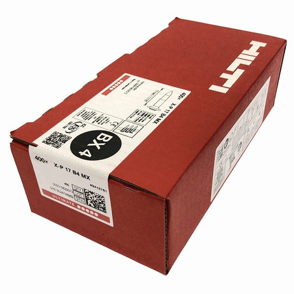 ☆未使用品 9箱セット☆HILTI ヒルティ 17mm コンクリート用ネイル BX4用ピン X-P17 B4MX 400本入(計3600本入)133816 - 4