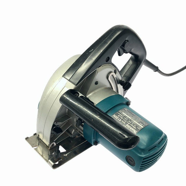 ☆中古比較的綺麗☆makita マキタ 100V 185mm チップソーカッター 4130N 未使用替刃付 コード式 チップソー切断機 鉄工用133079 - 4