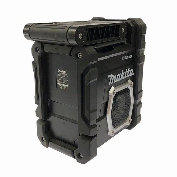 ☆美品☆makita マキタ 充電式ラジオ MR108 黒/ブラック 本体+ACアダプター付 Bluetooth対応 コードレス 現場ラジオ 作業ラジオ129526 - 4