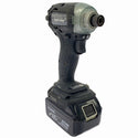 ☆中古品☆ makita マキタ 18V 充電式インパクトドライバー TD148D 黒/ブラック 本体+バッテリー2個(4.0Ah)充電器+ケース131517 - 5