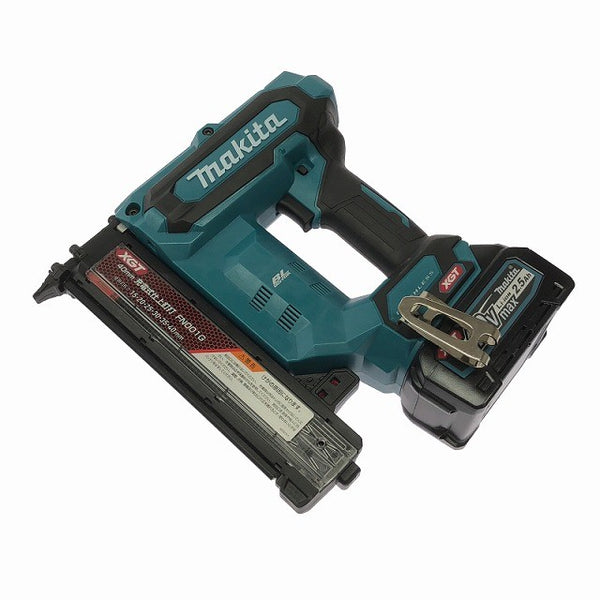 ☆未使用品☆makita マキタ 40Vmax 40mm 仕上釘打 FN001GRDX バッテリ2個(2.5Ah) 充電器 フィニッシュネイラ ※コメント有131992 - 4
