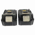 ☆中古品2個※15回と20回☆makita マキタ 18V 6.0Ah 純正 リチウムイオンバッテリー BL1860B 雪マーク 急速充電対応 残量表示付134784 - 6