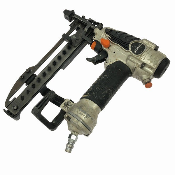 ☆中古品☆HITACHI 日立工機 常圧 フロア用タッカー N3804MF ケース付 ステープル幅4mm 長さ38mm エアタッカー エアータッカー133873 - 7