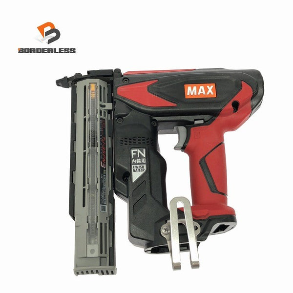 ☆中古美品☆MAX マックス 18V 35mm 充電式フィニッシュネイラ TJ-35FN3 本体のみ コードレス バッテリー式 仕上釘打機 電動工具136351 - 1