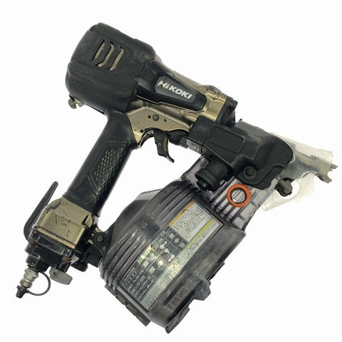☆中古品☆HiKOKI ハイコーキ 75mm 高圧ロール釘打機 NV75HR2(S)？ 切り替え機構付き エアーツール 大工道具123361 - 0
