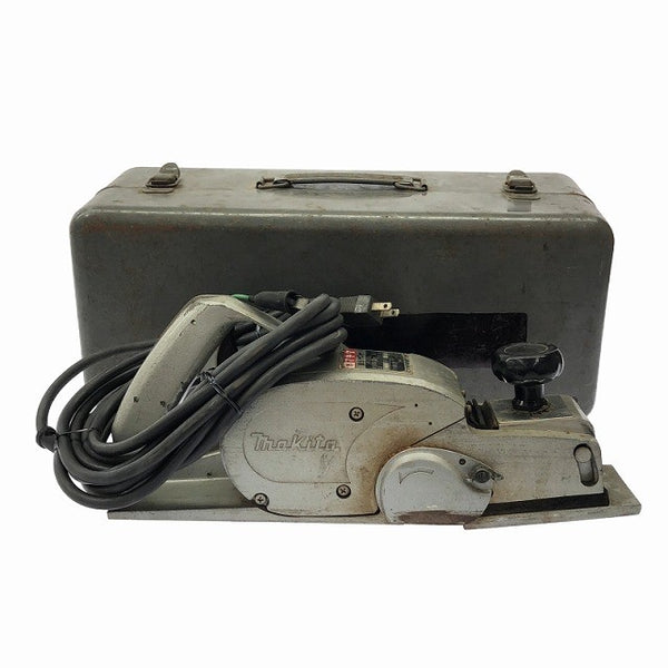 ☆中古品☆makita マキタ 100V 曲面カンナ 1001 曲面かんな 電気かんな 木工 電動工具 大工道具125104 - 3