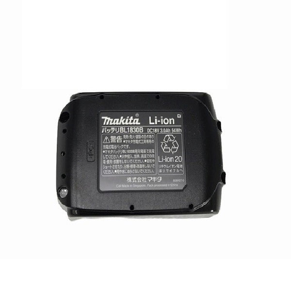 ☆未使用品 コメント必読☆makita マキタ 18V 3.0Ah 純正 リチウムイオンバッテリー BL1830B 残量表示付 リチウムイオン電池 蓄電池133388 - 10