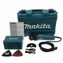 ☆比較的綺麗☆makita マキタ 100V マルチツール TM3010CT アタッチメント＋ケース付 コード式 カットソー 切削 電動工具136054 - 3