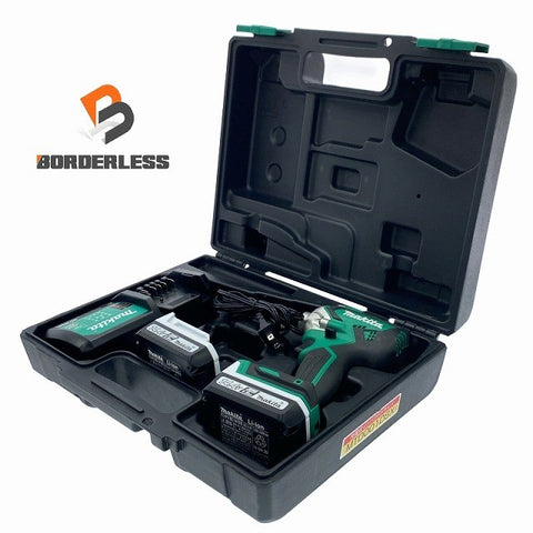 ☆美品☆makita マキタ 14.4V 充電式インパクトドライバー MTD001DSX バッテリー2個(14.4V 1.5Ah) 充電器 ケース付 コードレス