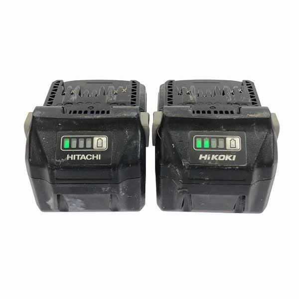 ☆中古品2点セット☆HiKOKI ハイコーキ 36V 2.5Ah 純正 マルチボルトバッテリー BSL36A18 リチウムイオンバッテリー 蓄電池 - 6