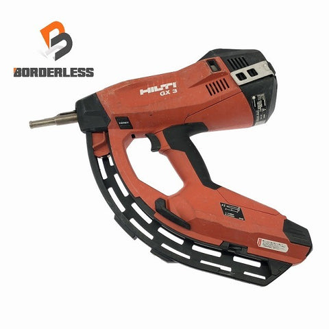 ☆中古品☆HILTI ヒルティ ガス式鋲打ち機 GX3 ガスネイラ ガス式鋲打機 ガス式ピン打ち機 ピン打機 ピン釘打機 ガス銃114587