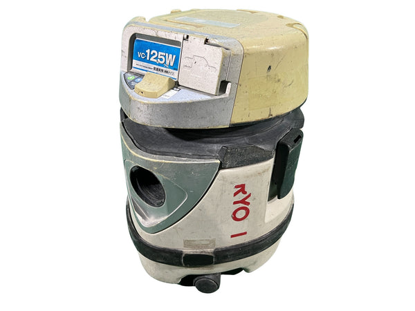 ☆中古品☆RYOBI 100V 集じん機 VC-125W 本体とホースのみ 乾湿両用 集塵機 業務用 工業用 掃除機 清掃122321 - 2