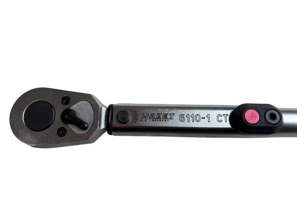 ☆比較的綺麗☆ HAZET ハゼット 高精度プリセット型 トルクレンチ 6110-1CT 差込角3/8  9.5mm ラチェット式 5～60N・m134344 - 9