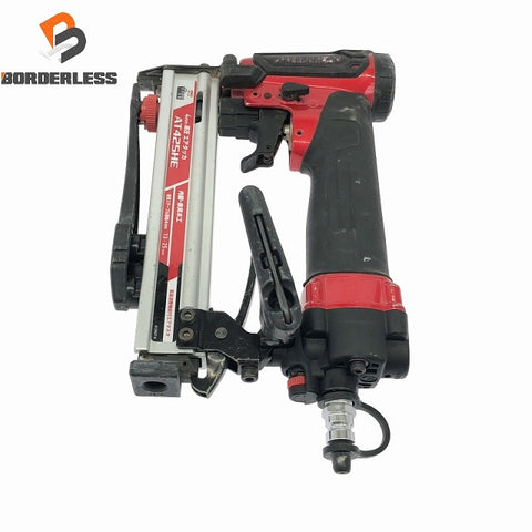 ☆比較的綺麗です☆makita マキタ 高圧 エアタッカー AT425HE 赤 ステープル幅J線4mm 長さ25mm エアータッカー エア工具