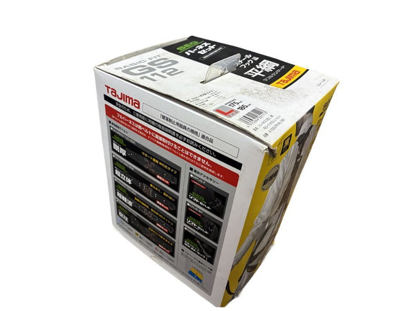 ☆未使用品☆TAJIMA タジマ ハーネスGS 平綱ダブルランヤードL1 A1GSLFR-WL1BK Lサイズ フルハーネス 墜落制止用器具 新規格126872 - 4
