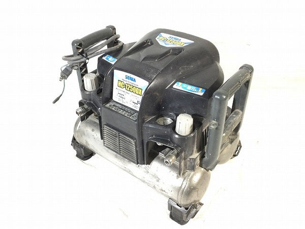 ☆中古品☆SEIWA 精和産業 セイワ ハンディーコンプレッサー HC-1250DX 一般圧2口 エアーツール 塗装 電動 エアコンプレッサー117472 - 3