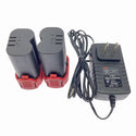 ☆中古品☆KTC 京都機械工具 9.5sqコードレスラチェットレンチ JRE310 バッテリー2個(7.2V2.0Ah) 充電器付 バッテリー式 電動工具130929 - 9