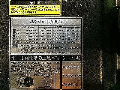 ☆美品☆IKURA イクラ 育良精機 三相200V パワーボール ISK-PB403 四つ球 インバータ制御連動式 ケーブル中間送り機 延線ボール - 7