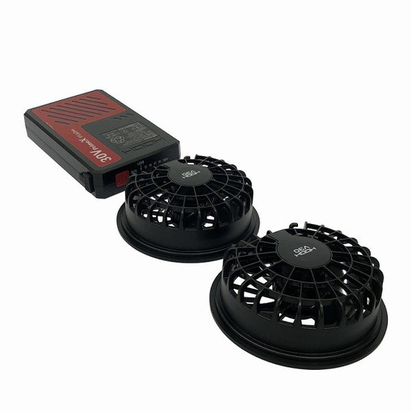 ☆未使用品セット☆HOOH 鳳凰 30V 快適ウェア用バッテリー V3001 ファン ケーブル V3002 厚さ対策 熱中症対策131239 - 5