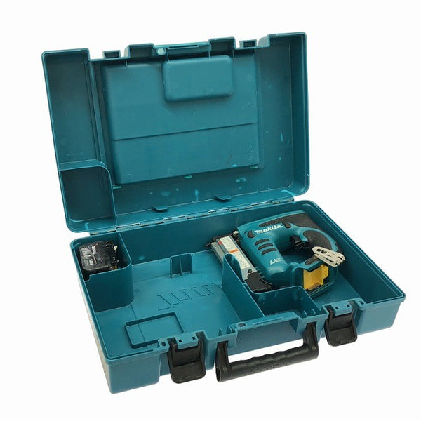 ☆中古品☆makita マキタ 14.4V 充電式ピンタッカ PT350D バッテリー1個(14.4V 3.0Ah) ケース付き132943 - 2