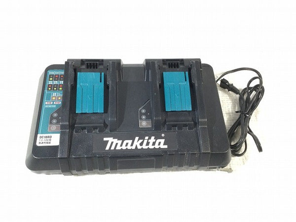 ☆比較的綺麗☆makita マキタ 18V+18V 36V 充電式ハンマドリル HR282DPG2V バッテリー2個(18V 6.0Ah) 充電器 集じんシステム付き132663 - 7