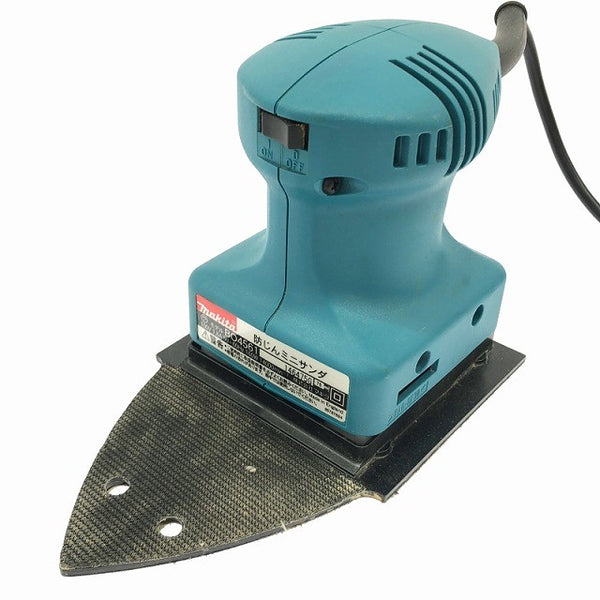 ☆中古品☆ makita マキタ100V 防じんミニサンダ BO4561 青/ブルー 本体+集塵袋136033 - 2