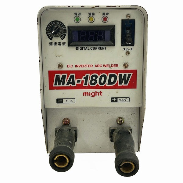 ☆中古品☆might マイト工業 単相200V インバーター直流溶接機 MA-180DW 本体のみ インバーター式 アーク溶接機126918 - 6