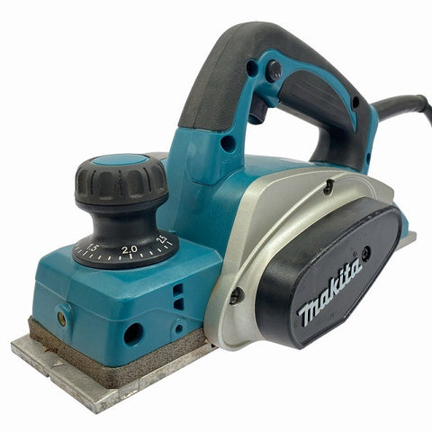 ☆中古品☆makita マキタ 100V 82mm 電動カンナ KP0800ASP 電動工具 研磨 研削 木工 日曜大工129964 - 0