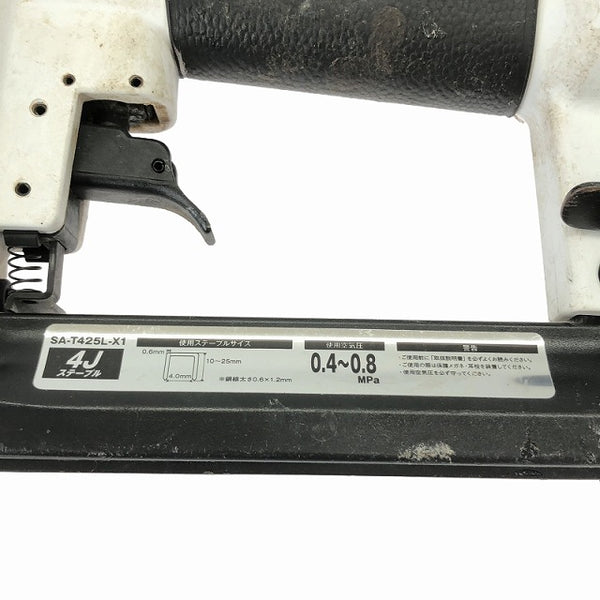 ☆中古品☆SK11 藤原産業 一般圧/常圧 エアタッカー SA-T425L-X1 ケース付 ステープル幅4mm 長さ25mm エアータッカー エア工具 - 9
