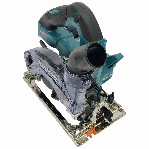 ☆未使用品 ケースに傷☆makita マキタ 40Vmax 125mm 充電式防じんマルノコ KS001GRDX バッテリ2個 急速充電器 ダストカバー仕様137310 - 3