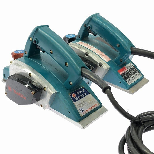 ☆中古品2点セット☆makita マキタ 100V 82mm 電気カンナ 1900B/1900BA 電動かんな コード式 電動工具 動作確認済み125927 - 5