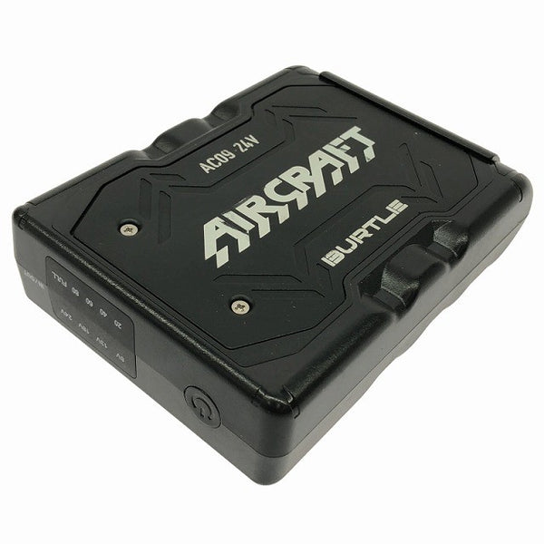 ☆中古品セット☆BURTLE バートル エアークラフト リチウムイオンバッテリー AC09 ファンユニット AC09-1 各種接続ケーブル付き136815 - 6