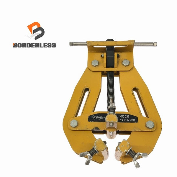 ☆比較的綺麗☆SUPER TOOL スーパーツール パイプ溶接用 外面クランプ ブリッジ WOC6 Φ34～170mm パイプ用クランプ 固定クランプ114458 - 1