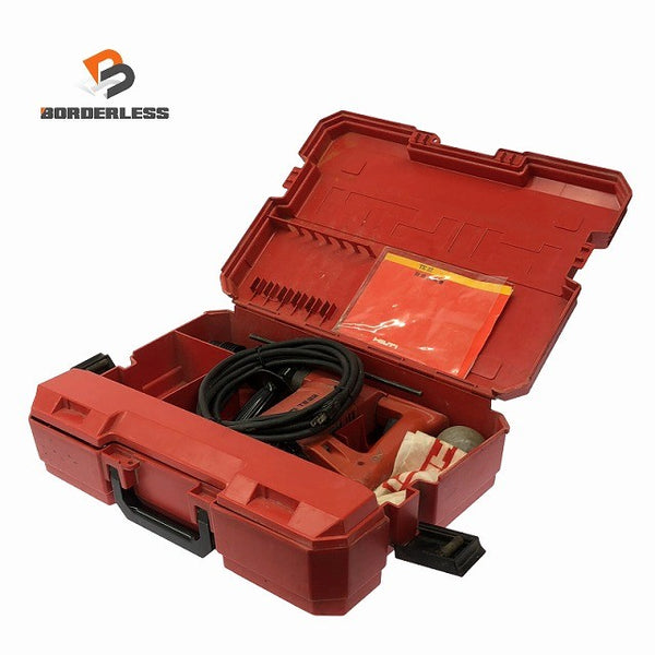☆中古品☆HILTI ヒルティ 100V ハンマードリル TE22 ケース付 SDSプラス コード式 ハンマドリル 穴あけ 穿孔128612 - 1