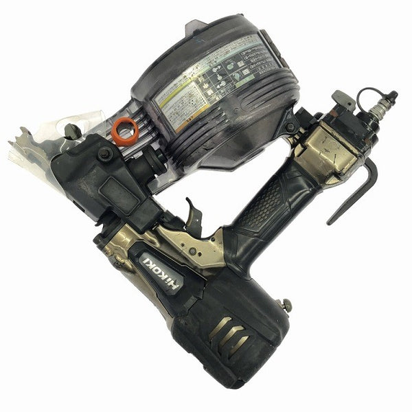 ☆中古品☆HiKOKI ハイコーキ 75mm 高圧ロール釘打機 NV75HR2(S)？ 切り替え機構付き エアーツール 大工道具123361 - 4