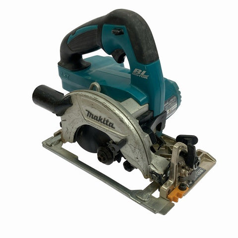 ☆中古品☆makita マキタ 18V 125mm 充電式マルノコ HS471D 青/ブルー 刃1枚 コードレス 丸ノコ 丸のこ 丸鋸 木工用 切断機124421 - 0