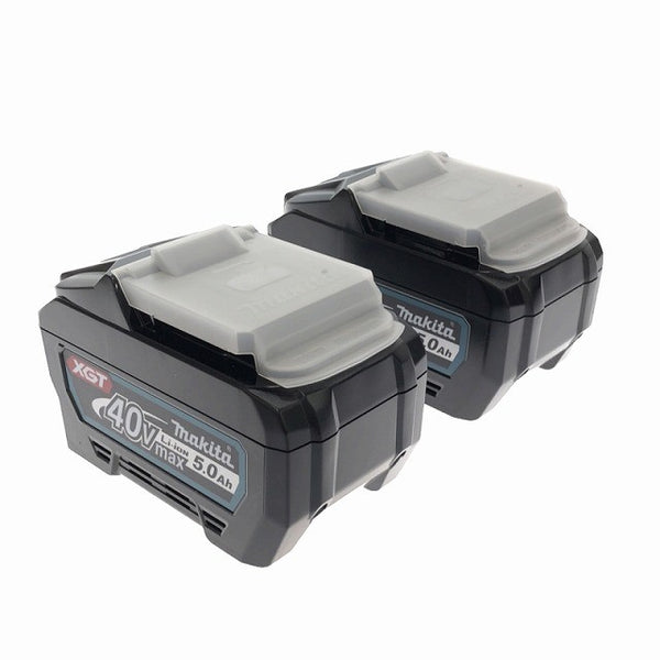☆未使用2個セット☆ makita マキタ 40Vmax 5.0Ah 純正リチウムイオンバッテリー BL4050F LITHIUM-ION 急速 残量表示 電池 蓄電119796 - 5