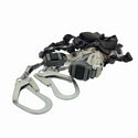 ☆未使用品☆藤井電工 ツヨロン 黒影ハーネス TH-504-2TR93SV-OT-DG-M-2R23-BX ツインランヤード付 フルハーネス 新規格適合 - 2
