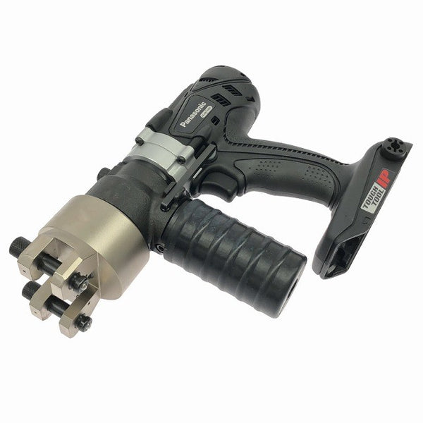 ☆未使用品☆Panasonic パナソニック 14.4V/18V 充電ケーブルカッター EZ45A6K-B バッテリ2個(18V 5.0Ah)充電器 ケース付き132782 - 4