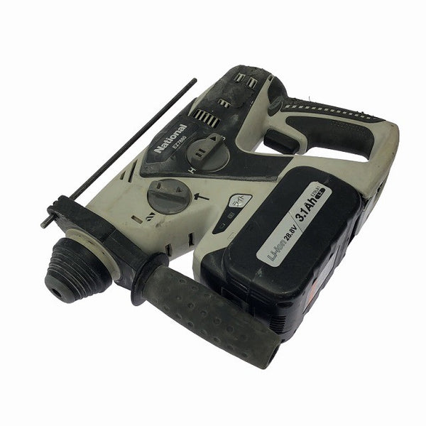 ☆中古品☆Panasonic パナソニック 28.8V 充電ハンマードリル EZ7880 バッテリ2個(3.1Ah) 充電器付き 穴あけ 電動工具126979 - 4